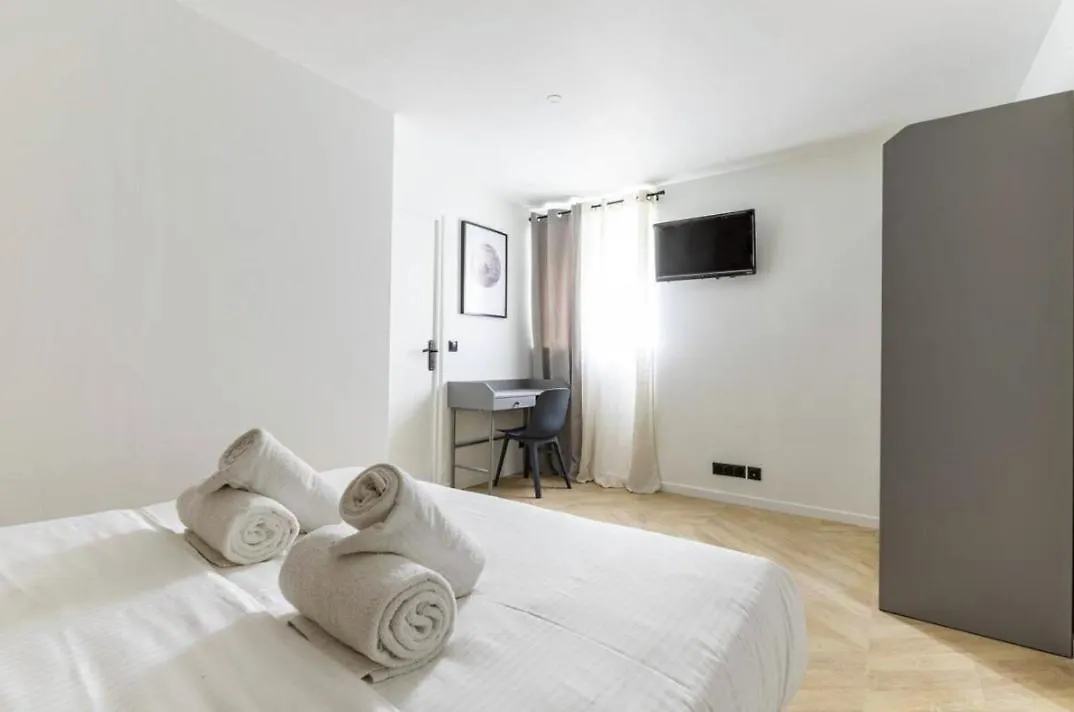 Chapelle/Ordener : Magnifique Appartement 1Br/4P Paříž 0*,